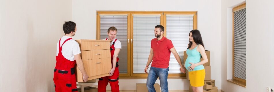 Movers in new home